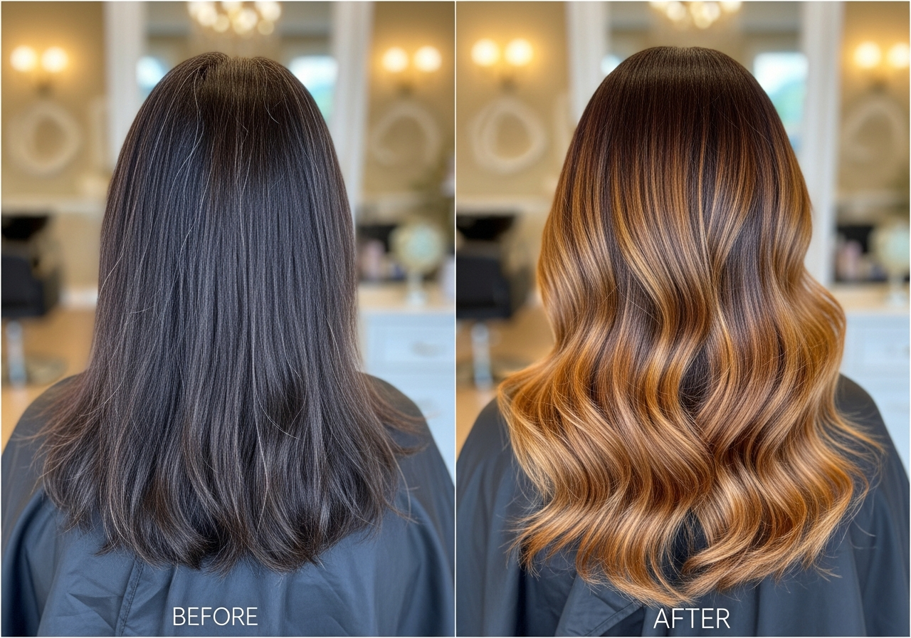 Premium salon transformation