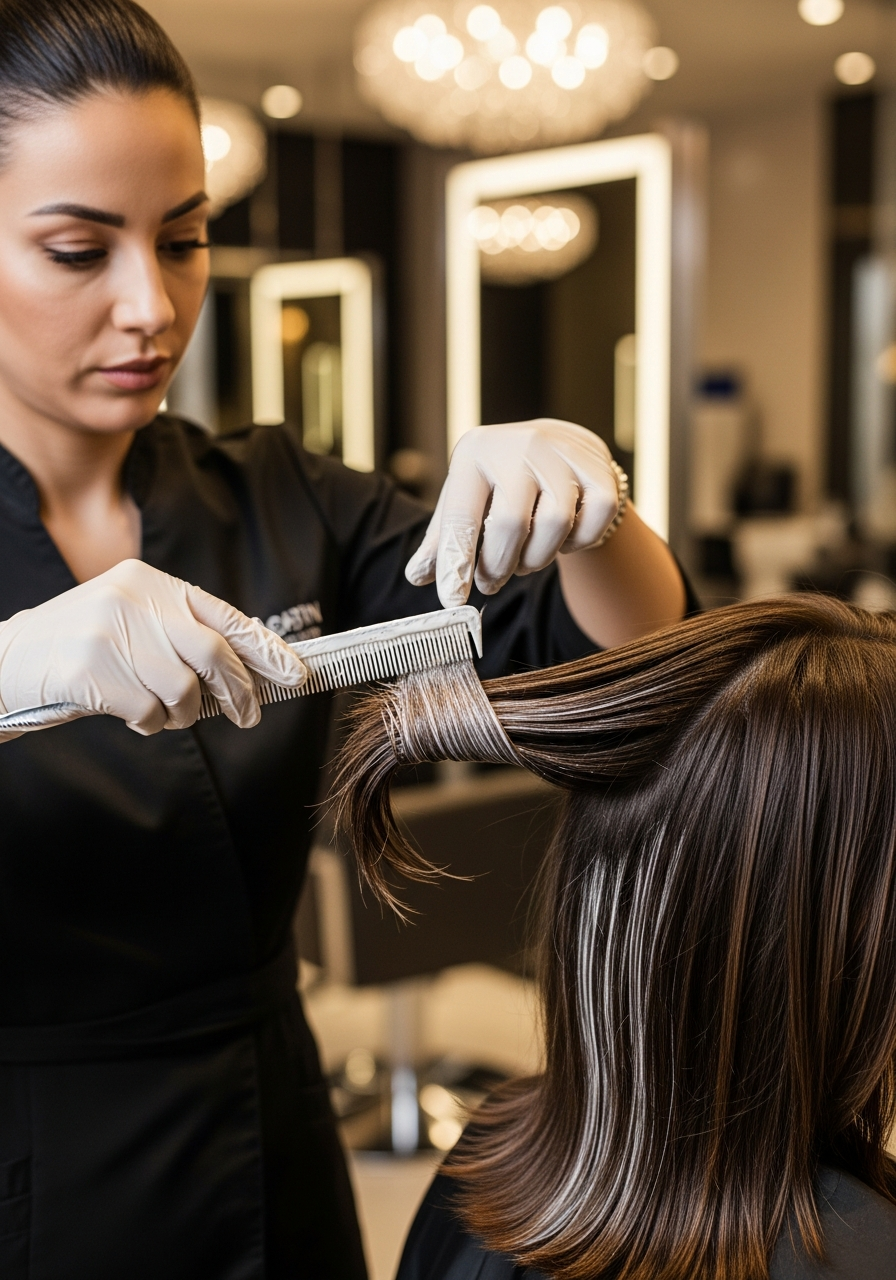 Smooth hair treatment result